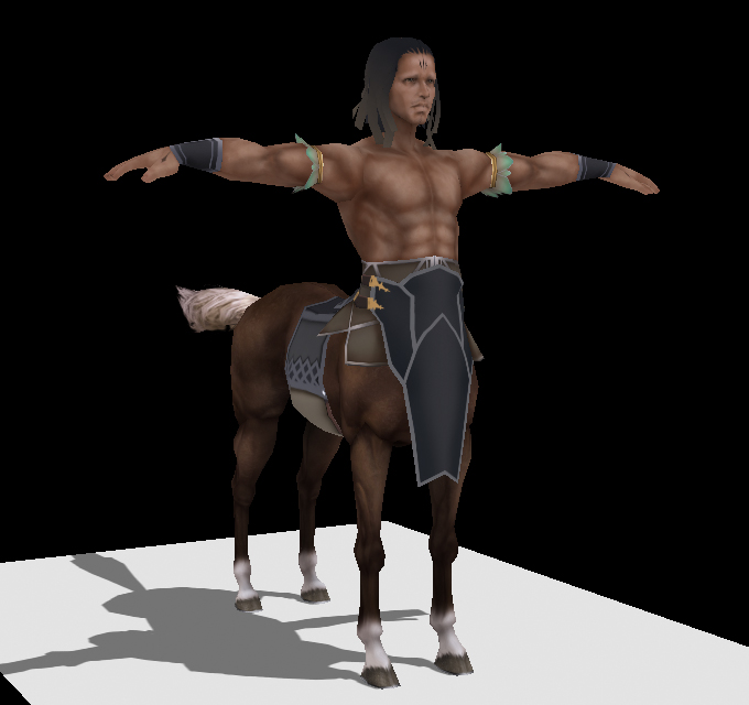 Siden ローポリケンタウロス その２